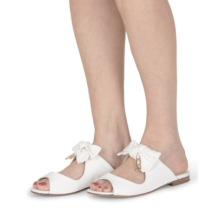 Dee Ocleppo - Helen Flat Sandal - White