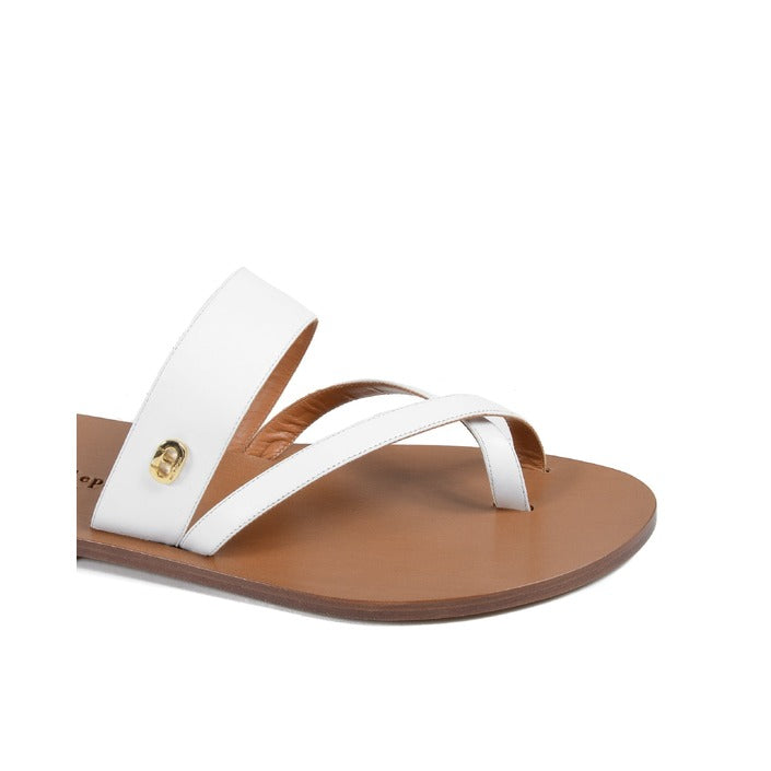 Dee Ocleppo - Fresh Look Sandal White