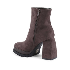 19V69 ITALIA by VERSACE 19.69 ABBIGLIAMENTO SPORTIVO S.R.L. - 19V69 Italia Womens Ankle Boot Brown X712 MARRONE