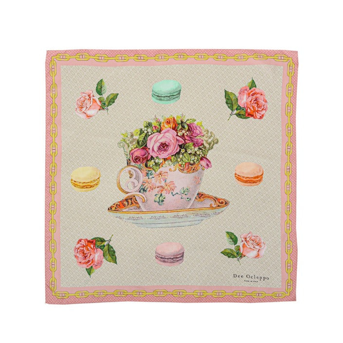 Dee Ocleppo - Teacup Silk Scarf