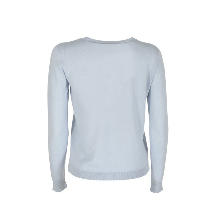 Crown of Edinburgh Cashmere - Crown of Edinburgh Cashmere Long Sleeve ART 004 LIGHT BLUE LETTER C