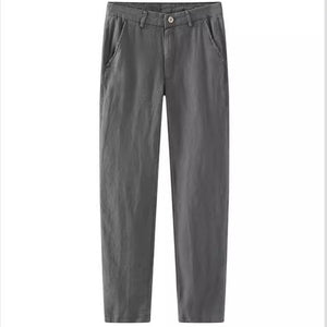 Men's Slim Retro Straight-leg Trousers