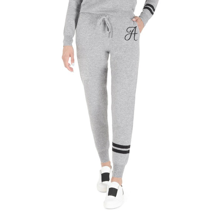 Crown of Edinburgh Cashmere - Crown of Edinburgh Cashmere Track Pants MORNINGSIDE GREY A