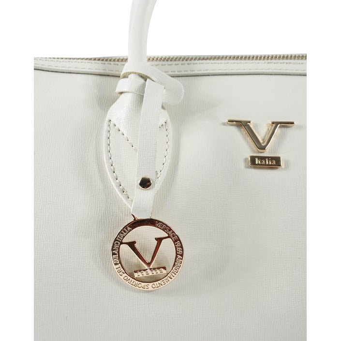 V Italia by VERSACE 19.69 ABBIGLIAMENTO SPORTIVO S.R.L. - V Italia Womens Handbag V014 SAFFIANO-G CREMA