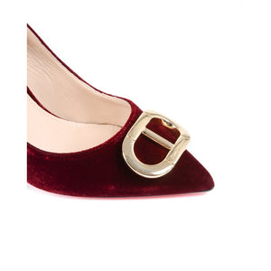 Dee Ocleppo - Office Party Velvet Pump Ruby