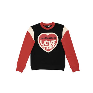 Love Moschino - Love Moschino Womens Sweatshirt W 6 491 01 M 4055 4051 MULTI