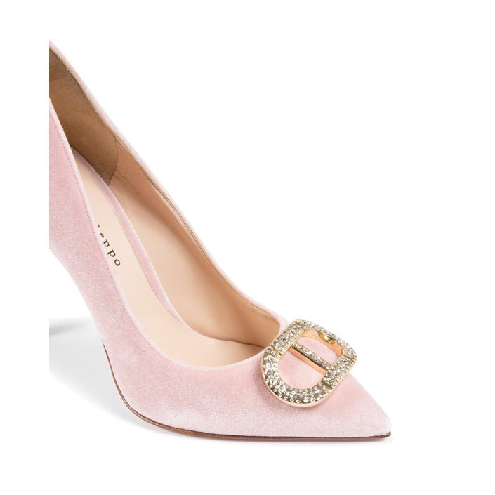 Dee Ocleppo - Cindarella Velvet Pump Light Pink