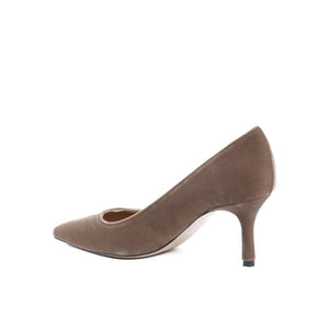 19V69 ITALIA by VERSACE 19.69 ABBIGLIAMENTO SPORTIVO S.R.L. - 19V69 Italia Womens Pump Taupe INES65 VELLUTO OCRA