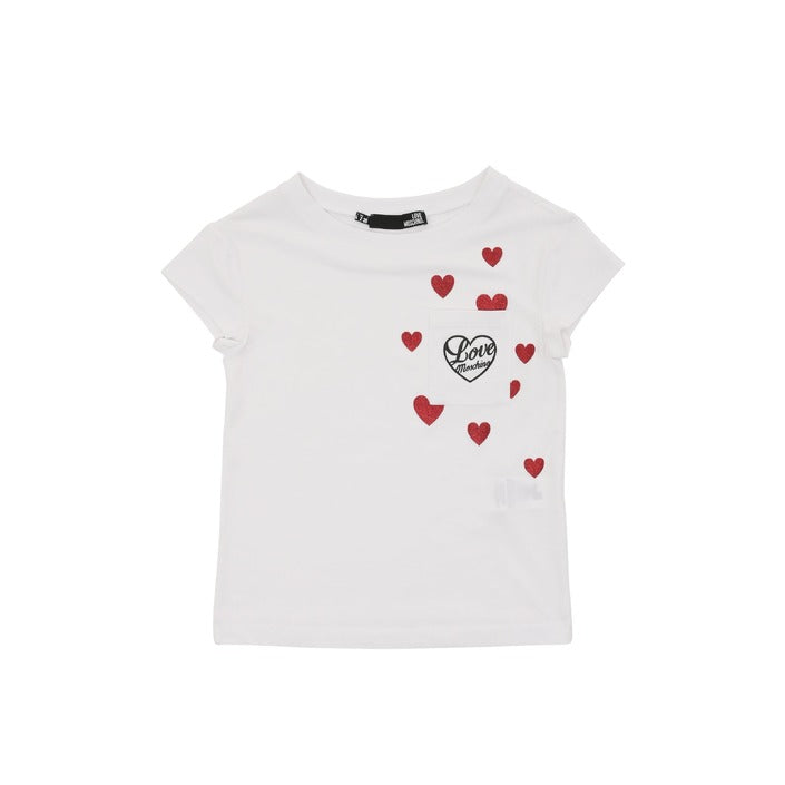 Love Moschino - Love Moschino Womens T-Shirt W 4 F30 2O E 2264 A00 OPTICAL WHITE