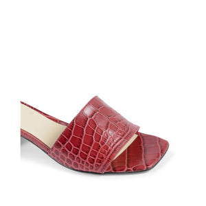 19V69 ITALIA by VERSACE 19.69 ABBIGLIAMENTO SPORTIVO S.R.L. - 19V69 Italia Womens Sandal Bordeaux NEPER COCCO BORDEAUX