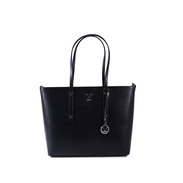 V Italia by VERSACE 19.69 ABBIGLIAMENTO SPORTIVO S.R.L. - V Italia Womens Handbag CB1070 SAFFIANO NERO