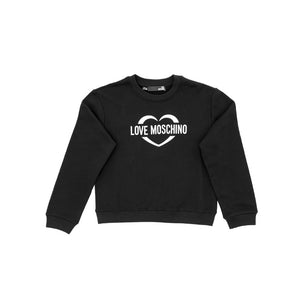 Love Moschino - Love Moschino Womens Sweatshirt W 6 306 55 M 4055 C74 BLACK