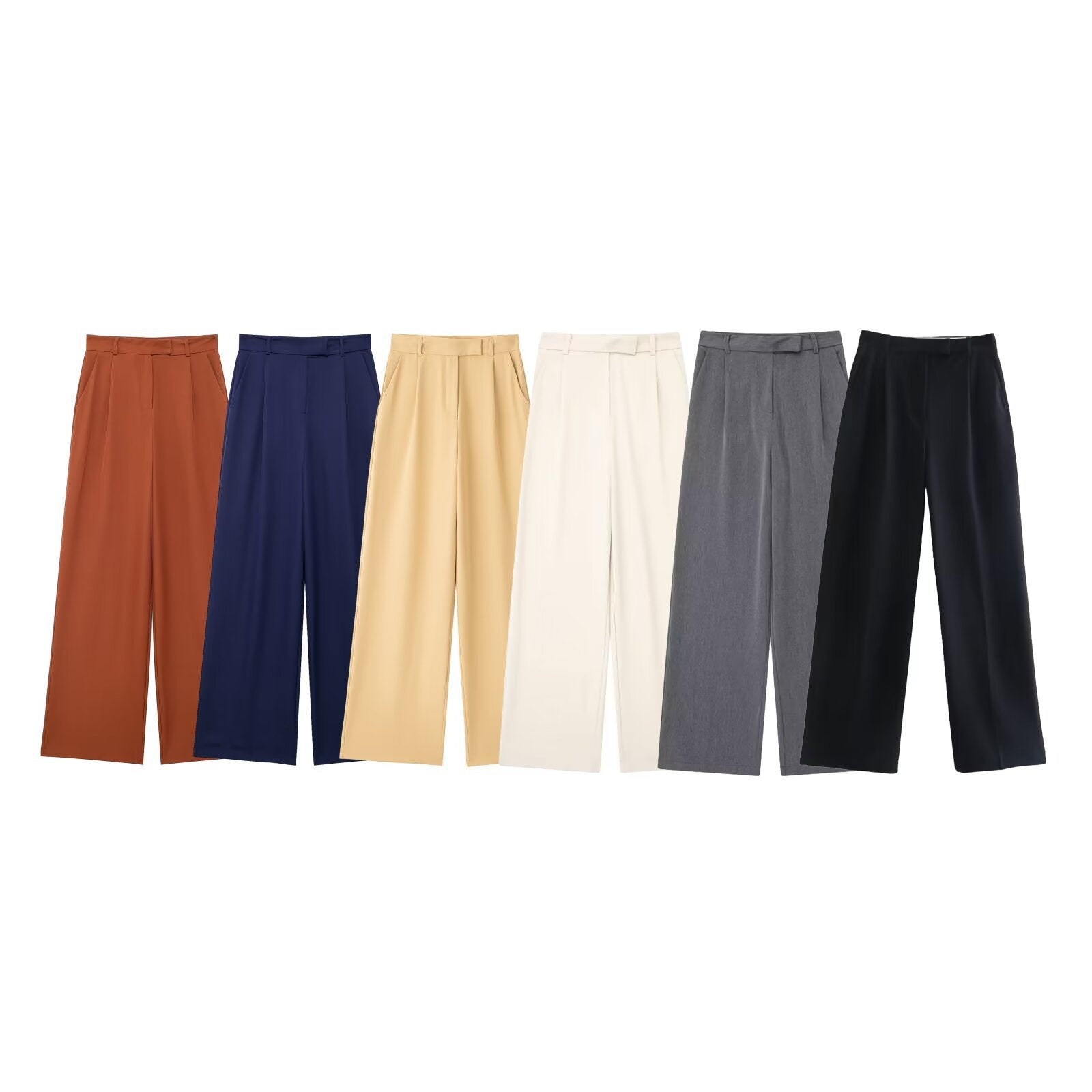 Casual Women's Unisex Style Wide Leg Trousers