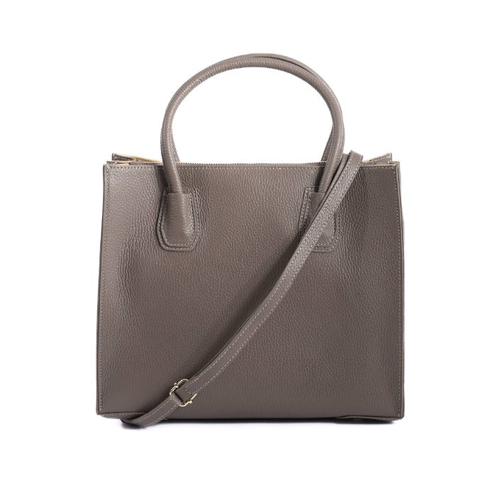 V Italia by VERSACE 19.69 ABBIGLIAMENTO SPORTIVO S.R.L. - V Italia Womens Handbag Taupe BE10275 52 DOLLARO FANGO