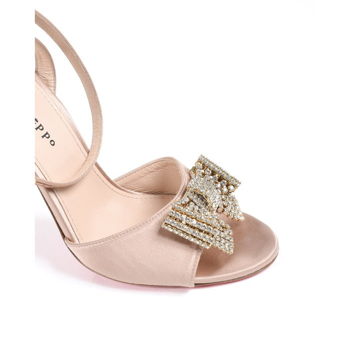 Dee Ocleppo - Satin Bow Sandal - Blush