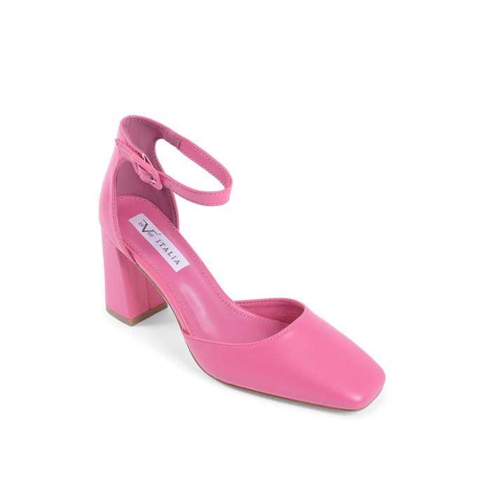 19V69 ITALIA by VERSACE 19.69 ABBIGLIAMENTO SPORTIVO S.R.L. - 19V69 Italia Womens Ankle Strap Pump Pink HLL0127 ROSA