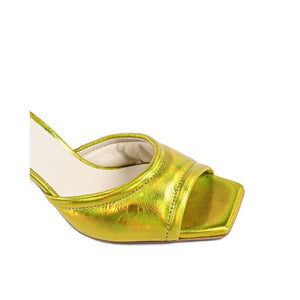 19V69 ITALIA by VERSACE 19.69 ABBIGLIAMENTO SPORTIVO S.R.L. - 19V69 Italia Womens Sandal Yellow SIMONA KID BOTT. GIALLO