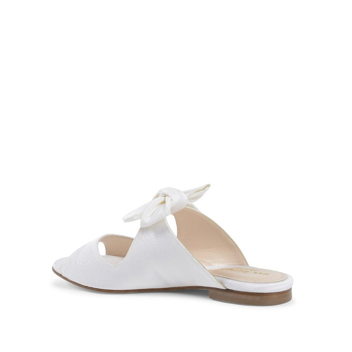 Dee Ocleppo - Helen Flat Sandal - White