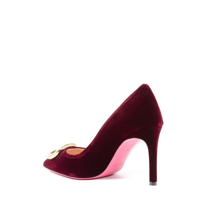 Dee Ocleppo - Office Party Velvet Pump Ruby