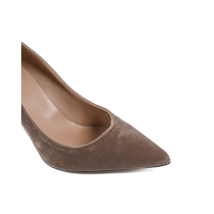 19V69 ITALIA by VERSACE 19.69 ABBIGLIAMENTO SPORTIVO S.R.L. - 19V69 Italia Womens Pump Taupe DEC85 VELLUTO OCRA