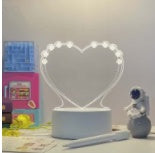 3D Acrylic Board Handwriting Message Board LED Light