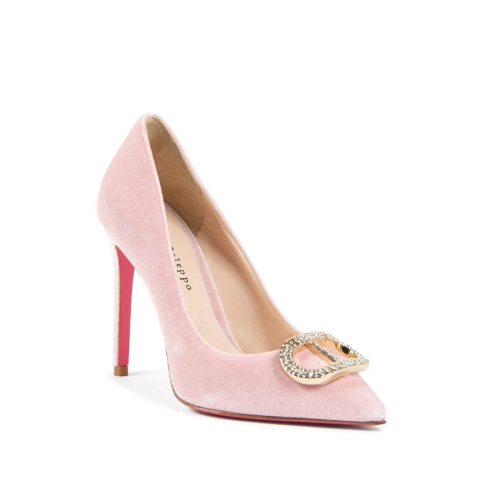 Dee Ocleppo - Cindarella Velvet Pump Light Pink