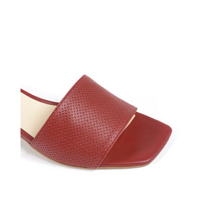 19V69 ITALIA by VERSACE 19.69 ABBIGLIAMENTO SPORTIVO S.R.L. - 19V69 Italia Womens Sandal LamÃ¨ Red 4909 TRAF ROSSO FRAGOLA