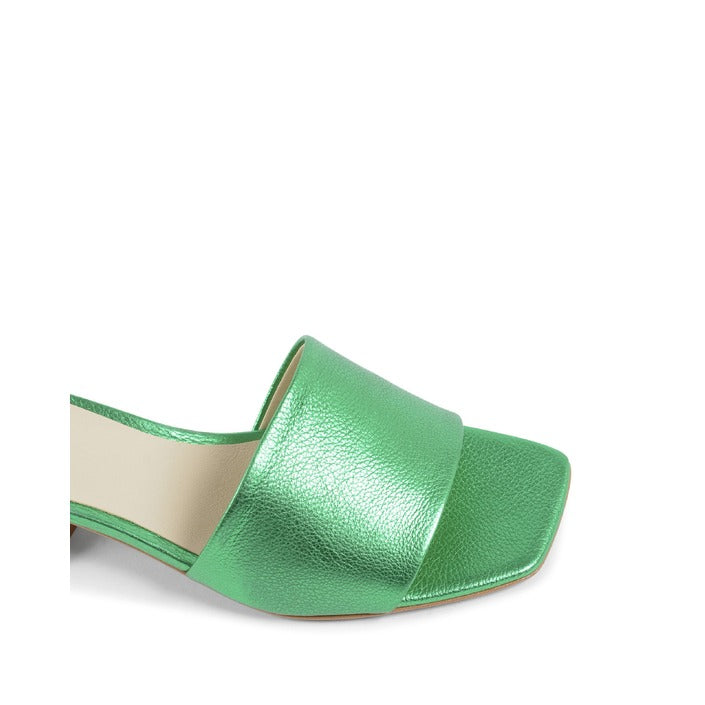 19V69 ITALIA by VERSACE 19.69 ABBIGLIAMENTO SPORTIVO S.R.L. - 19V69 Italia Womens Sandal Green NEPER VIT. BOT. VERDE LAME'