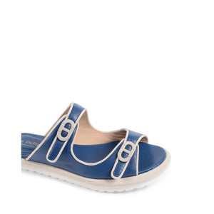 Dee Ocleppo - Kandy Flat Sandal - Blue