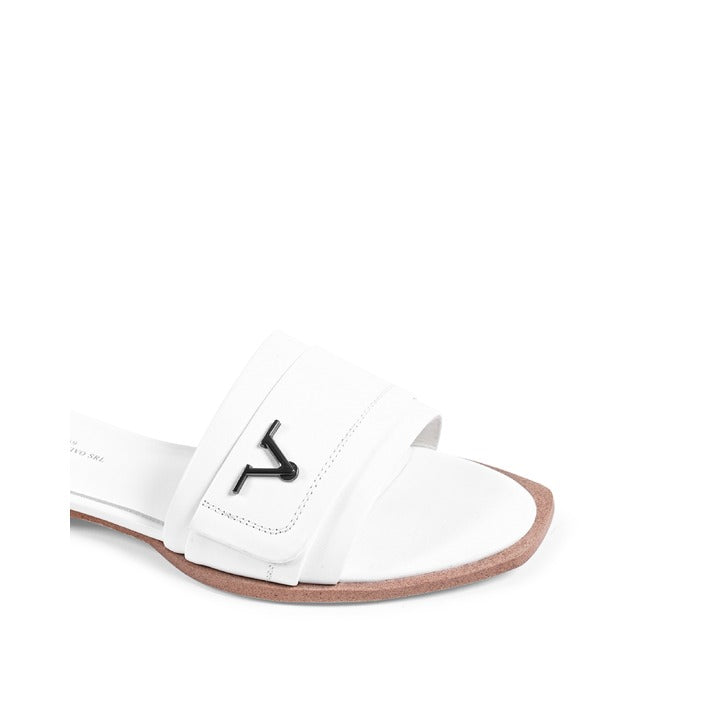 19V69 ITALIA by VERSACE 19.69 ABBIGLIAMENTO SPORTIVO S.R.L. - 19V69 Italia Womens Sandal White AM NW98-60 WHITE