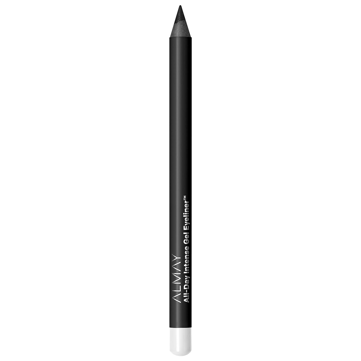 Almay Gel Eyeliner, Waterproof, Fade-Proof Eye Makeup, Easy-to-Sharpen Liner Pencil, 110 Rich Black, 0.045 Oz