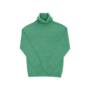 Crown of Edinburgh Cashmere - Crown of Edinburgh Cashmere Womens Turtleneck Sweater COE 0023 GREEN