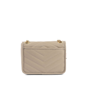 V Italia by VERSACE 19.69 ABBIGLIAMENTO SPORTIVO S.R.L. - V Italia Womens Handbag Beige 10507 SAUVAGE MARMO