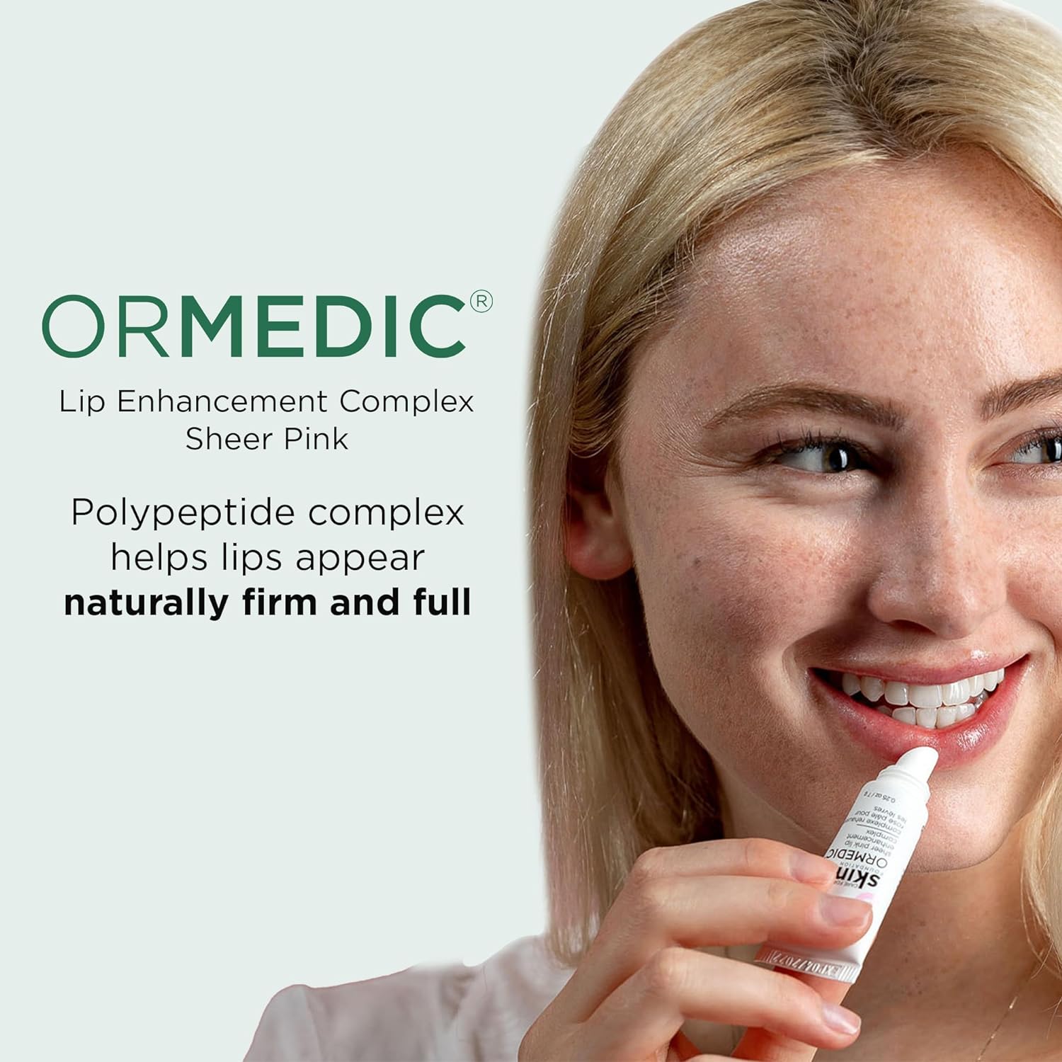 Roll over image to zoom in IMAGE Skincare IMAGE Skincare, Ormedic pH Balancing Lip Enhancement Complex, Deep Hydration Lip Plumper Peptides for Fuller Lips