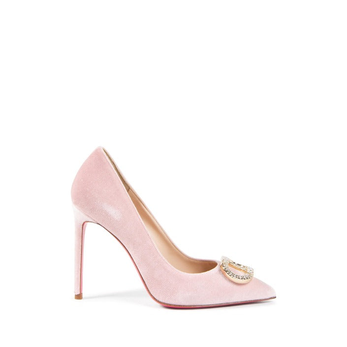 Dee Ocleppo - Cindarella Velvet Pump Light Pink