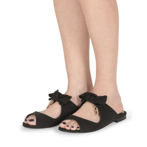 Dee Ocleppo - Helen Flat Sandal - Black