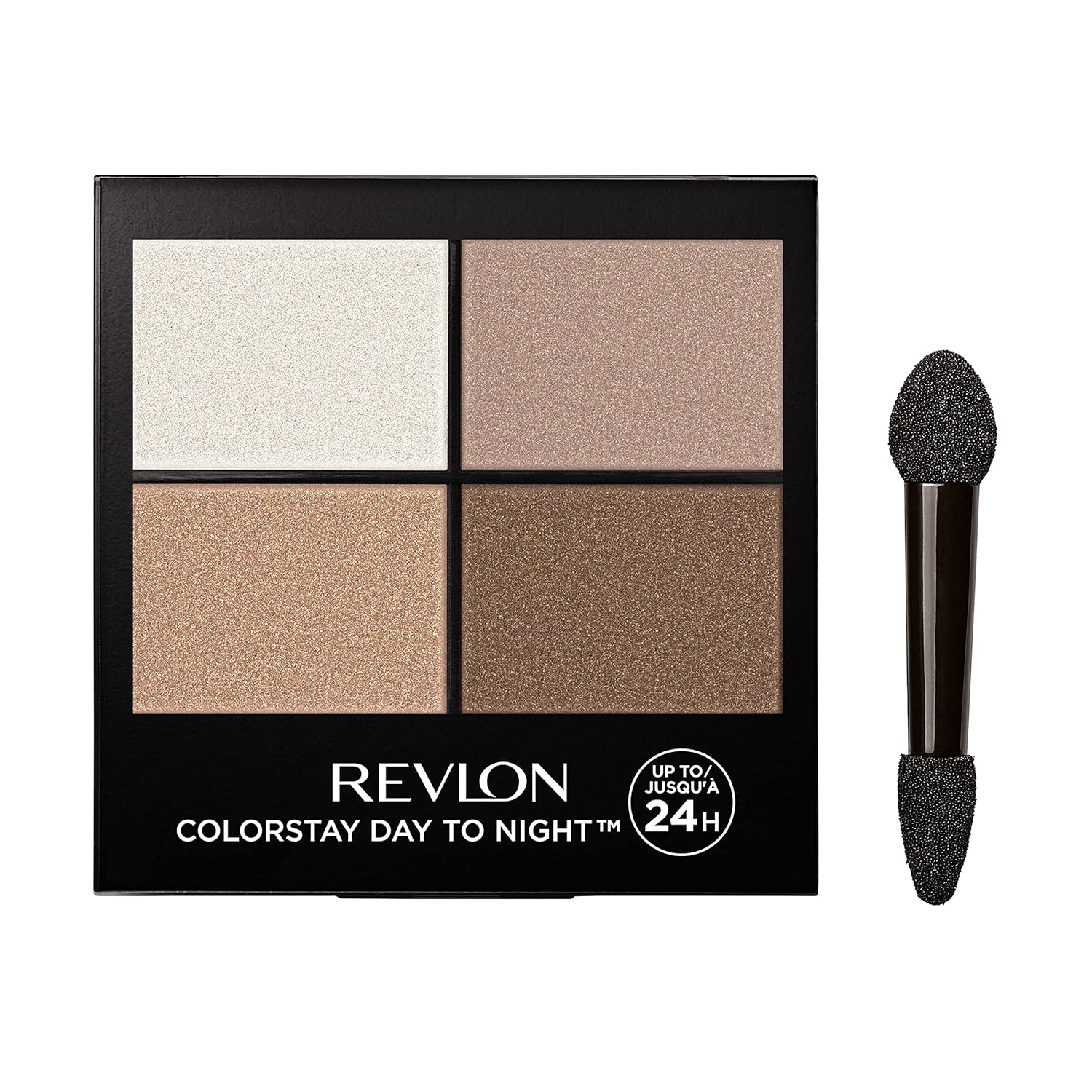 Revlon Eyeshadow Palette, ColorStay Day to Night Up to 24 Hour Eye Makeup, Velvety Pigmented Blindable Matte & Shimmer Finishes, 555 Moonlit, 0.16 Oz