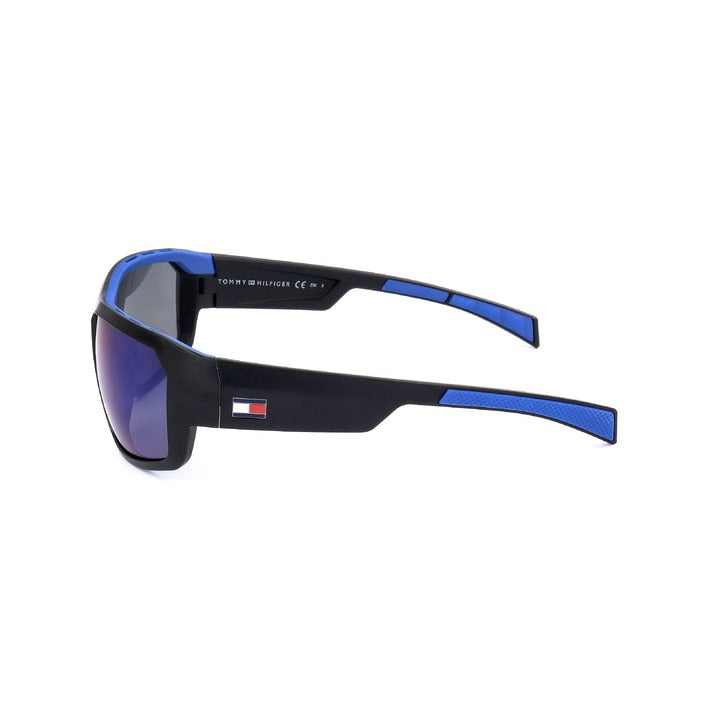 Tommy Hilfiger - Tommy Hilfiger Mens Sunglasses TH 1722 S 0VK 61 16 125 MATTE BLACK BLUE