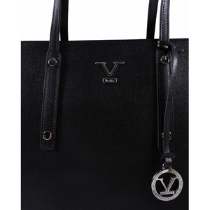 V Italia by VERSACE 19.69 ABBIGLIAMENTO SPORTIVO S.R.L. - V Italia Womens Handbag CB1070 SAFFIANO NERO