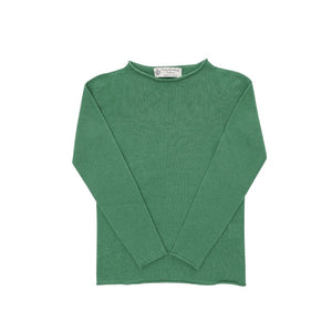 Crown of Edinburgh Cashmere - Crown of Edinburgh Cashmere Womens Boat Neck Sweater COE 0025 GREEN