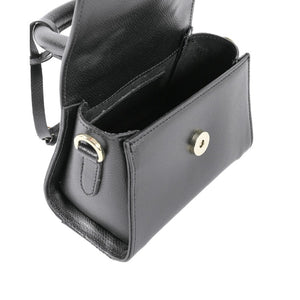 V Italia by VERSACE 19.69 ABBIGLIAMENTO SPORTIVO S.R.L. - V Italia Womens Mini Bag Black GAR10V-S PALMELLATO NERO