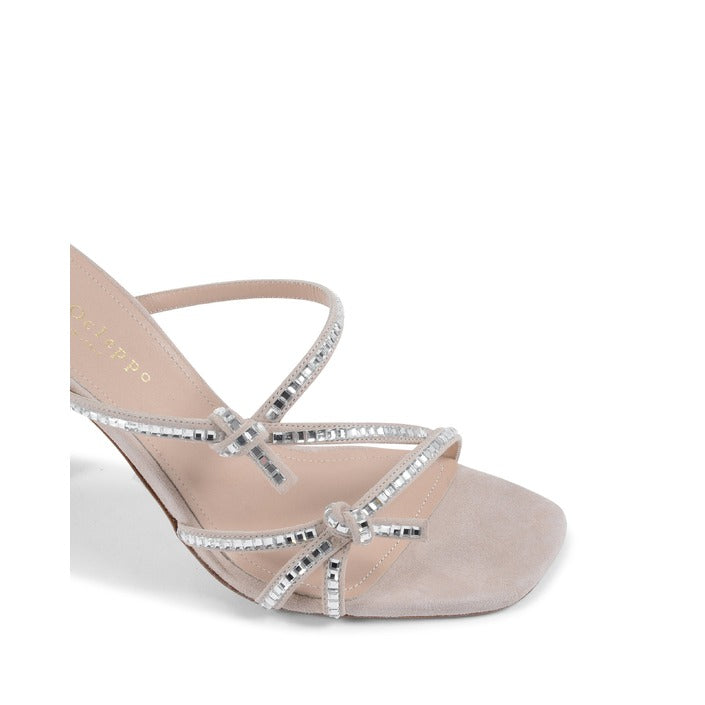 Dee Ocleppo - Britney  Suede Sandal - Nude