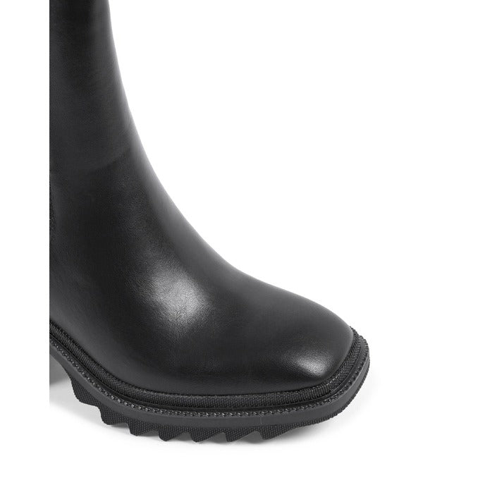 19V69 ITALIA by VERSACE 19.69 ABBIGLIAMENTO SPORTIVO S.R.L. - 19V69 Italia Womens Ankle Boot Black 181-87 NERO