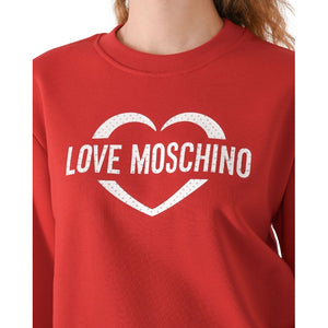 Love Moschino - Love Moschino Womens Sweatshirt W 6 306 55 M 4055 O97 RED