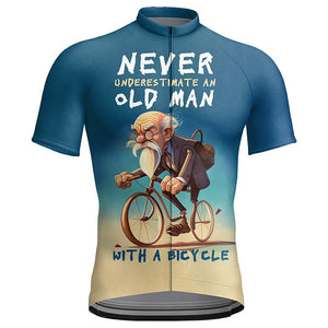 Bodysuit Cycling Clothing Sports Top Raglan Sleeve Printed Men's Short Sleeve