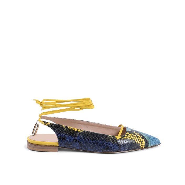 Dee Ocleppo - Brenda Flat Python - Blue/Yellow