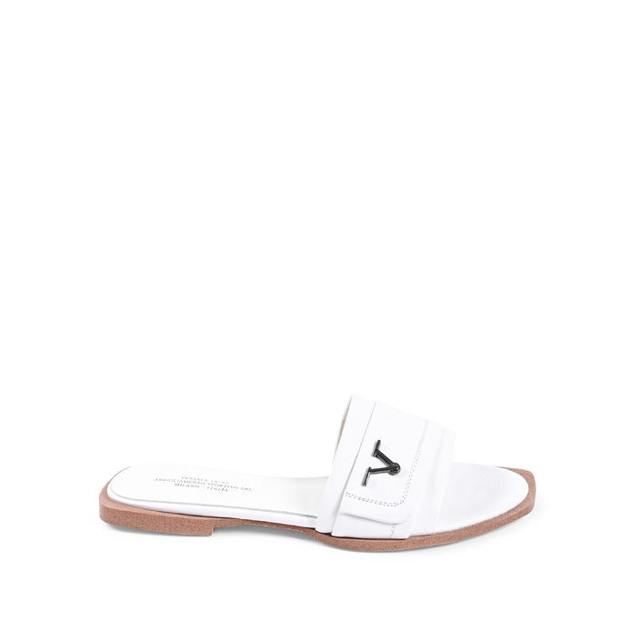 19V69 ITALIA by VERSACE 19.69 ABBIGLIAMENTO SPORTIVO S.R.L. - 19V69 Italia Womens Sandal White AM NW98-60 WHITE