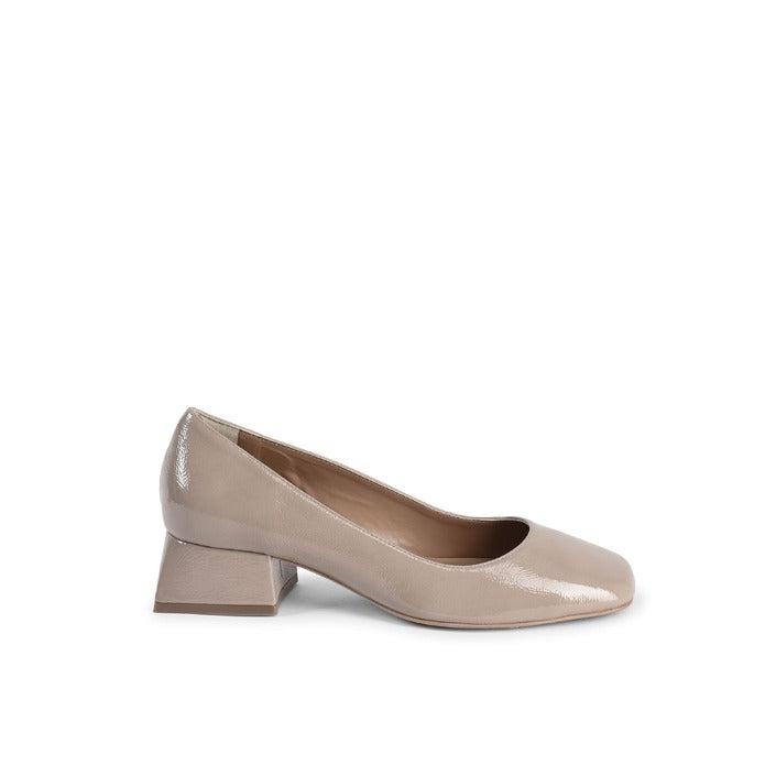 19V69 ITALIA by VERSACE 19.69 ABBIGLIAMENTO SPORTIVO S.R.L. - 19V69 Italia Womens Heeled Ballerina SOFIA NAPLACK CAPPUCCINO