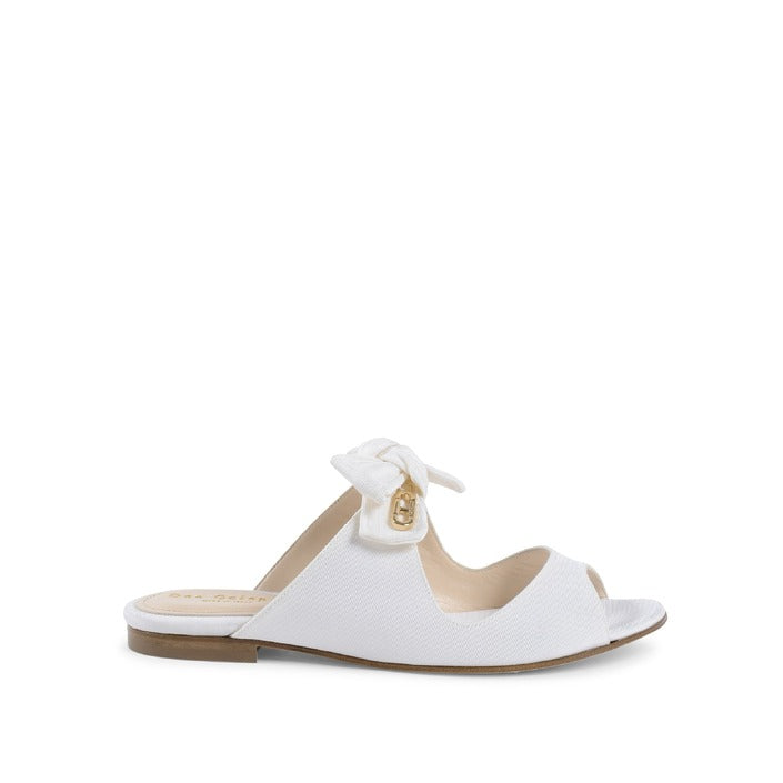 Dee Ocleppo - Helen Flat Sandal - White