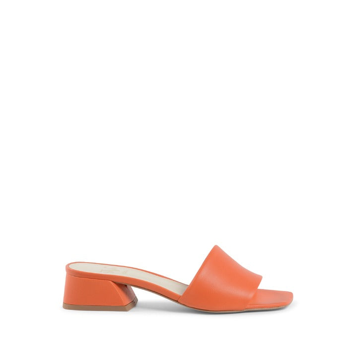 19V69 ITALIA by VERSACE 19.69 ABBIGLIAMENTO SPORTIVO S.R.L. - 19V69 Italia Womens Sandal Orange NEPER NAPPA ARANCIO